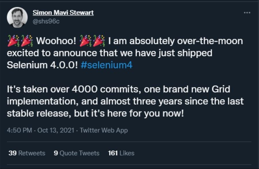 סלניום 4.0 Selenium